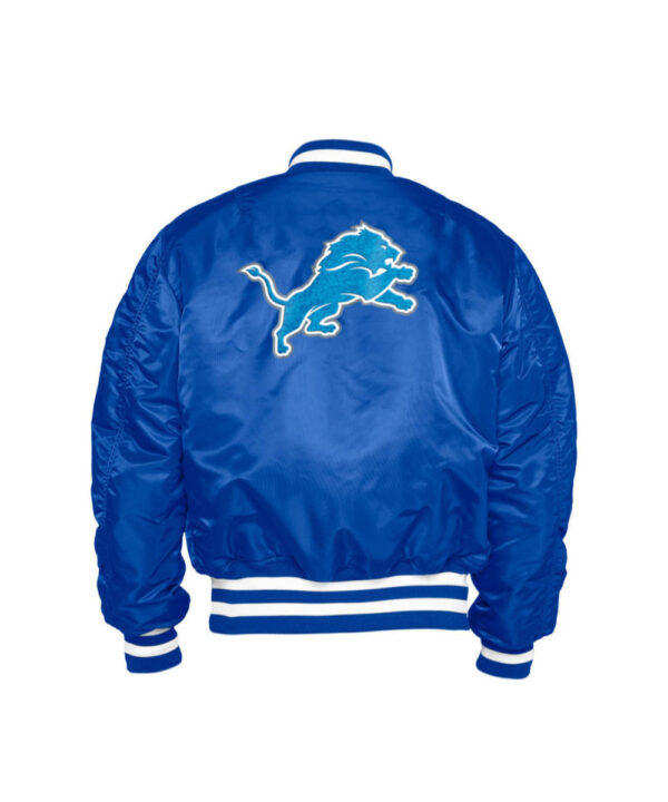 Detroit Lions Alpha Industries X New Era MA-1 Jacket