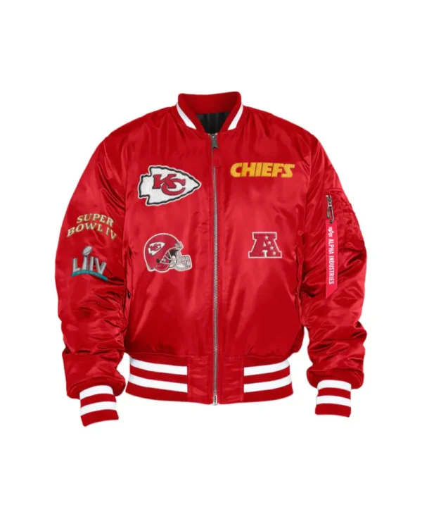 Kansas City Chiefs Alpha Industries X New Era Jacket