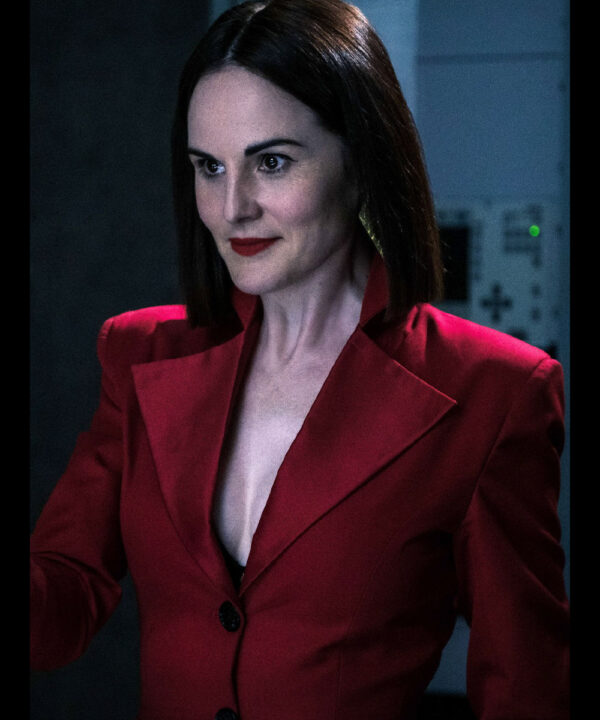 Michelle Dockery Boy Kills World 2024 Red Blazer