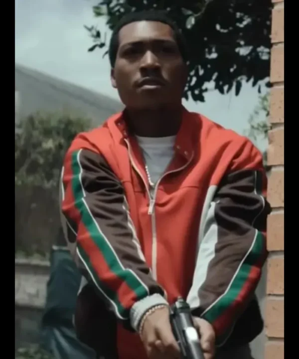 Lil BMF S03 Demetrius Orange Jacket