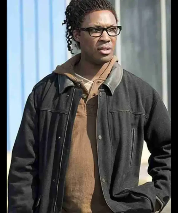 The Walking Dead Corey Hawkins Black Jacket