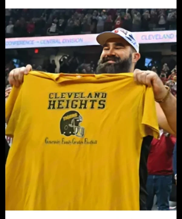 Jason Kelce Cleveland Cavaliers Heights T-shirt