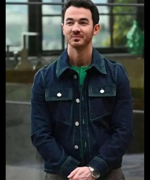 Joe Jonas Claim To Fame S01 Blue Denim Jacket