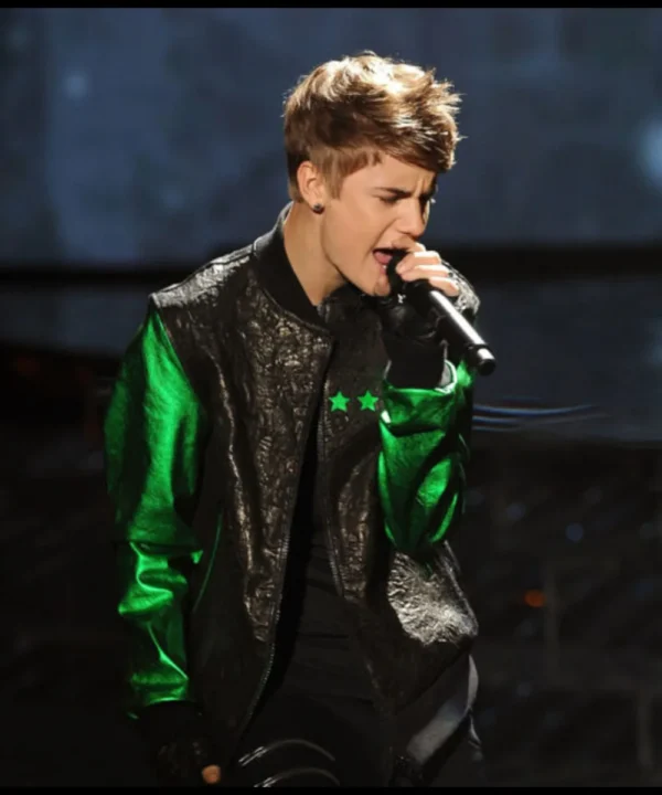 Justin Bieber The X Factor Leather Jacket