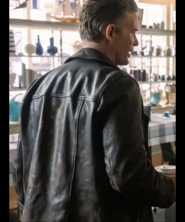 Nick Oates The Way Home S01 Leather Jacket