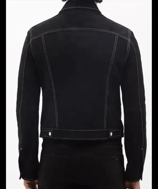 Kevin Jonas Claim To Fame S01 Black Denim Jacket