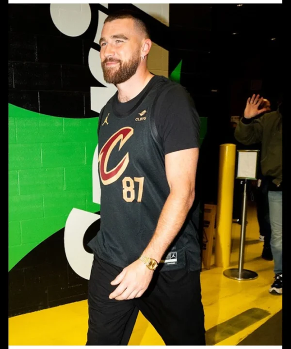 Travis Kelce Cleveland Cavaliers 87 Jersey
