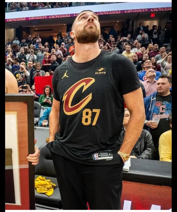 Travis Kelce Cleveland Cavaliers 87 Jersey