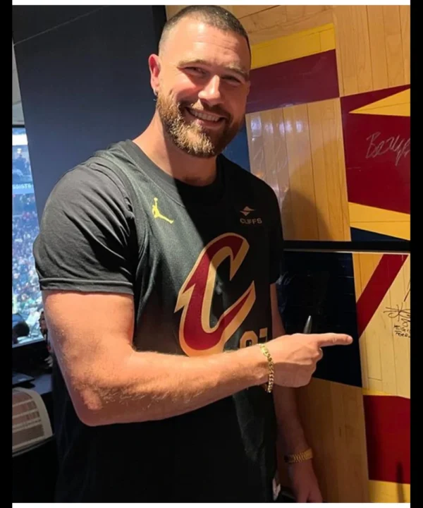 Travis Kelce Cleveland Cavaliers 87 Jersey