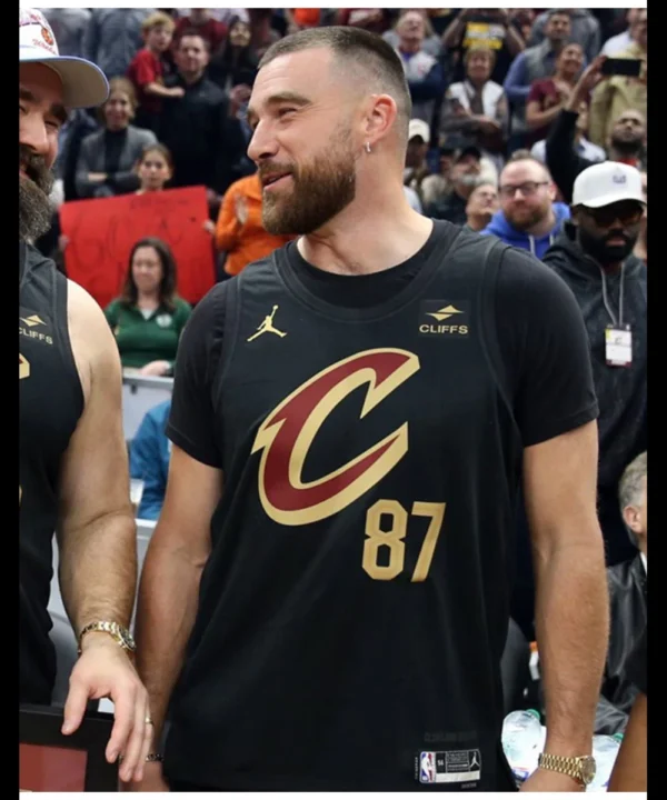 Travis Kelce Cleveland Cavaliers 87 Jersey