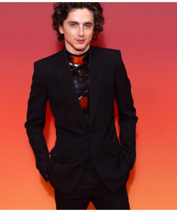 Paul Atreides Dune Part Two Black Blazer