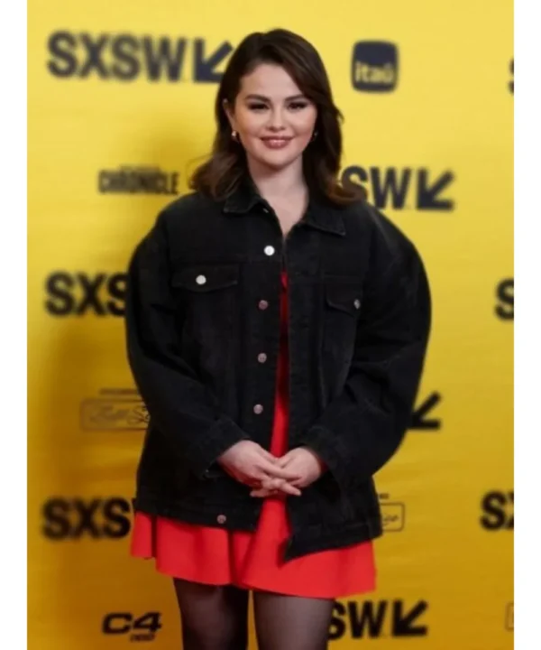 SXSW Festival 2024 Selena Gomez Denim Jacket