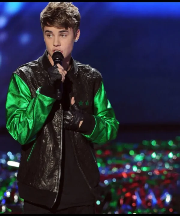 Justin Bieber The X Factor Leather Jacket