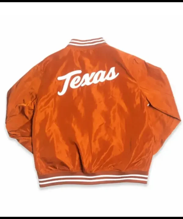 Texas Orange Bomber Jacket