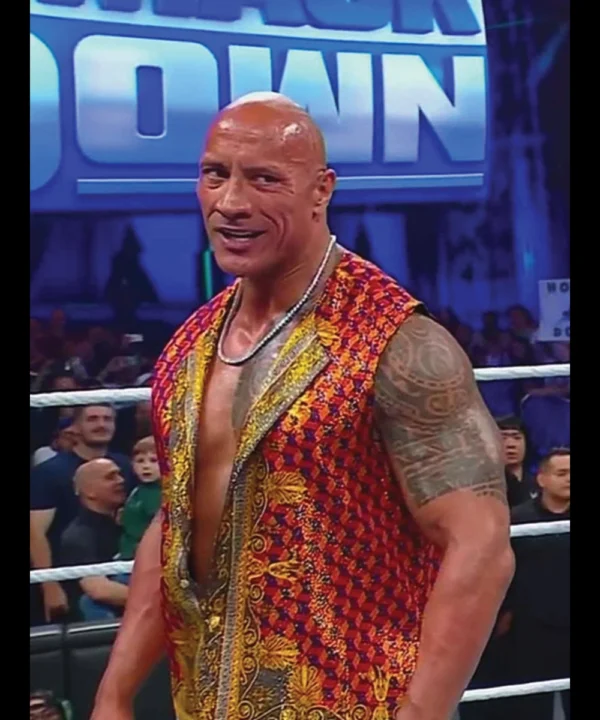 The Rock WWE Smackdown Vest