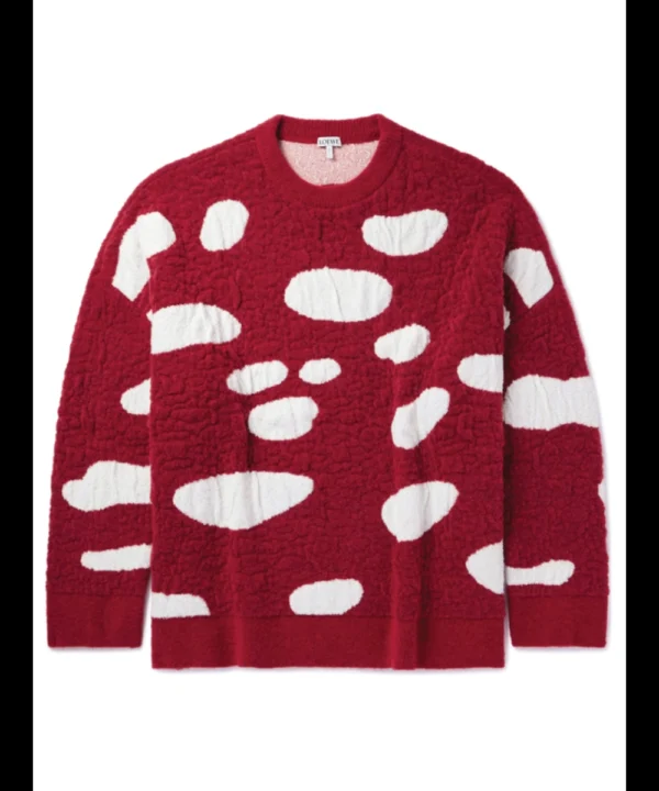 John Legend’s Red And White Sweater