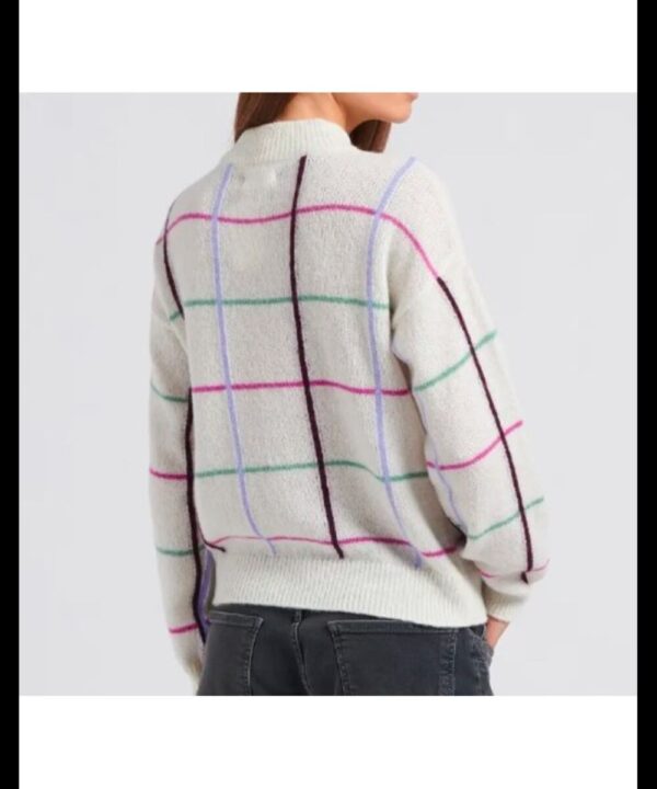 Telematin 2024 Maya Lauque Striped Sweater