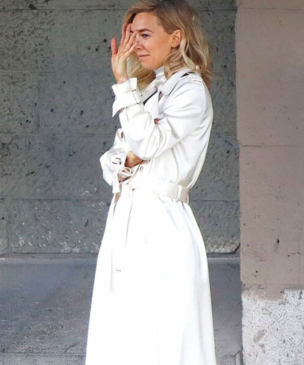 Vanessa Kirby White Coat