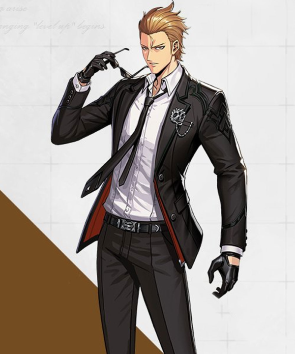 Solo Leveling Arise Woo Jin-chul Black Blazer