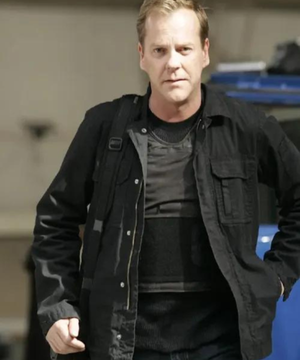 Jack Bauer 24 Season 07 Black Cotton Jacket