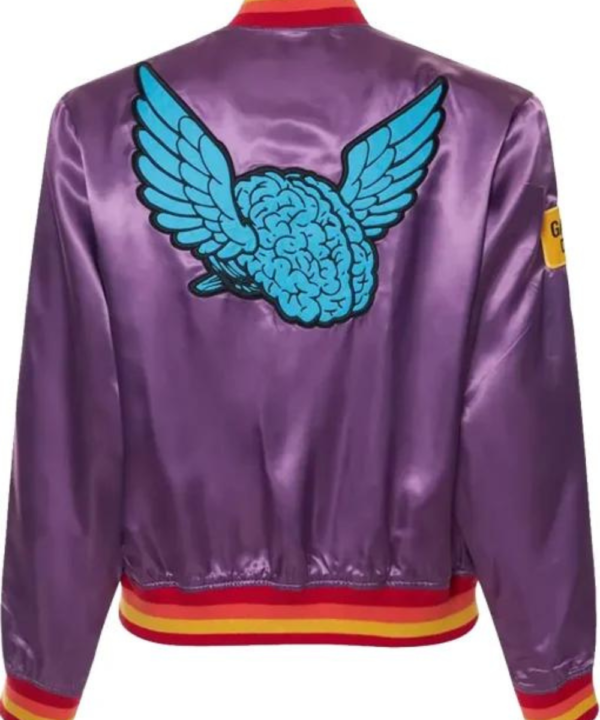 Gallery Dept. Mvp Embroidered Satin Jacket