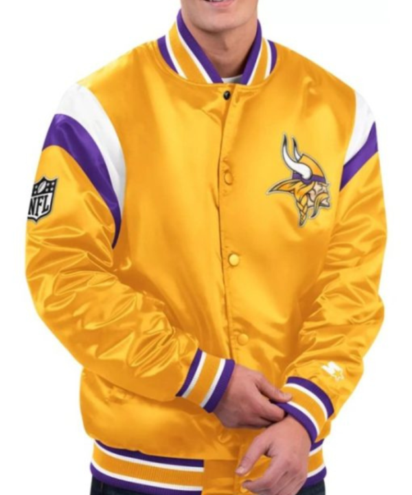 Starter Minnesota Vikings Yellow Jacket