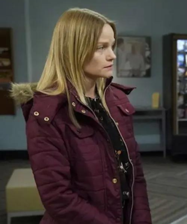 Law And Order Svu Kim Rollins Maroon Parka Jacket