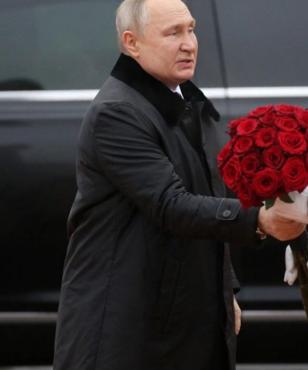 Vladimir Putin Black Cotton Coat