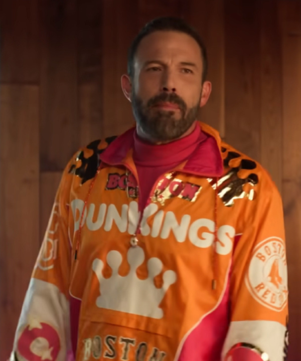 Ben Affleck Super Bowl Dunkin Donuts Jacket