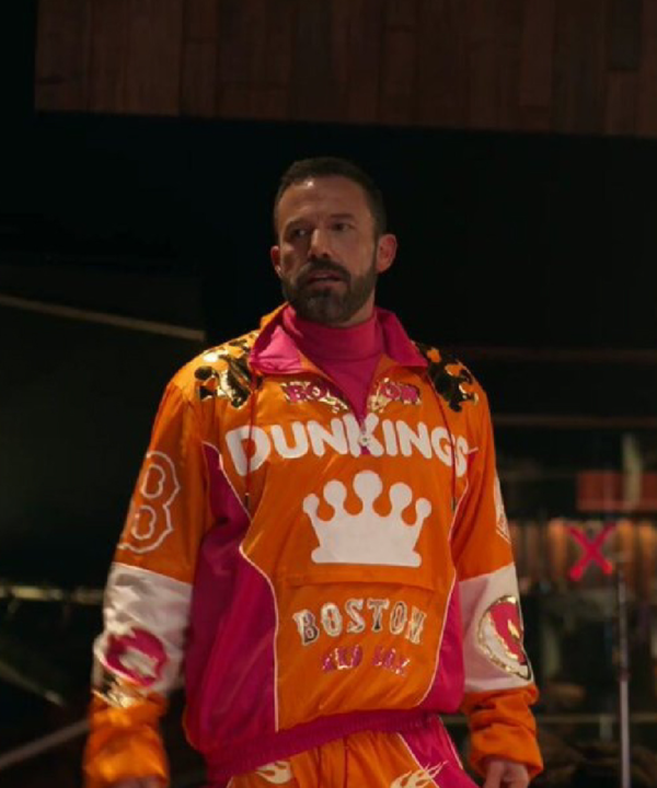 Ben Affleck Super Bowl Dunkin Donuts Jacket