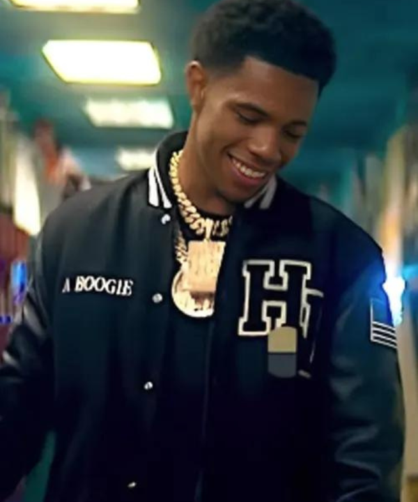 A Boogie Wit Da Hoodie Look Back At It Varsity Jacket