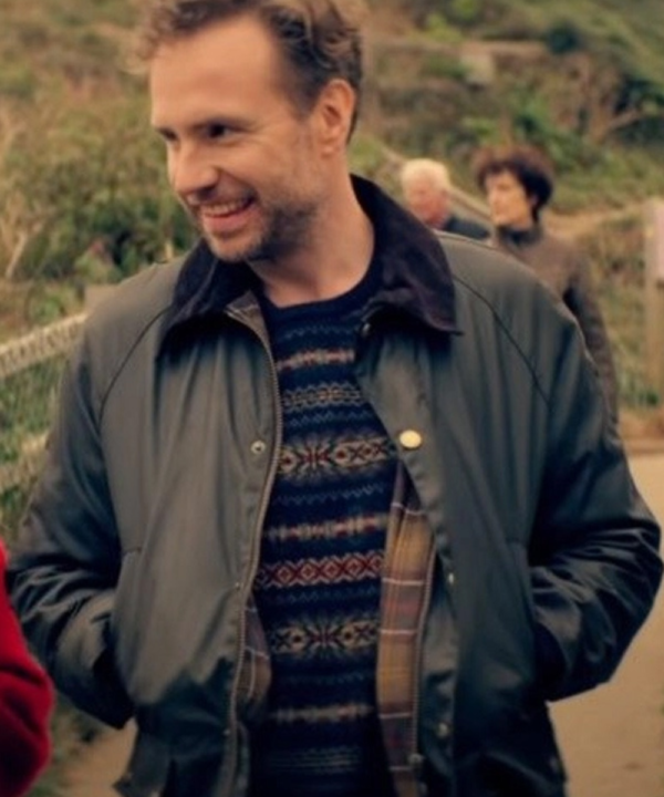 Rafe Spall Trying S02 Black Jacket