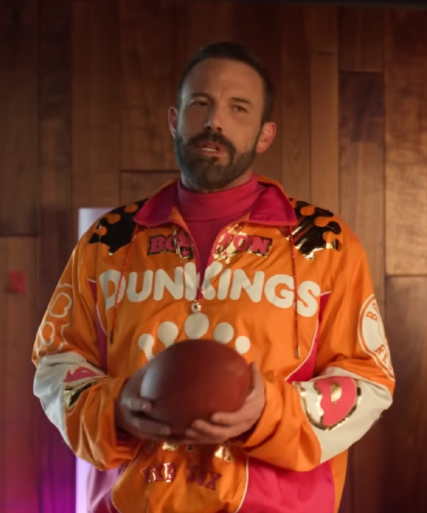 Ben Affleck Super Bowl Dunkin Donuts Jacket