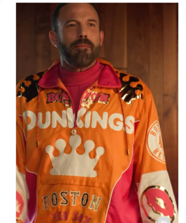 Ben Affleck Super Bowl Dunkin Donuts Jacket