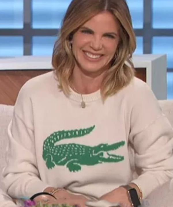 The Talk 2024 Natalie’s Big Croc Sweater