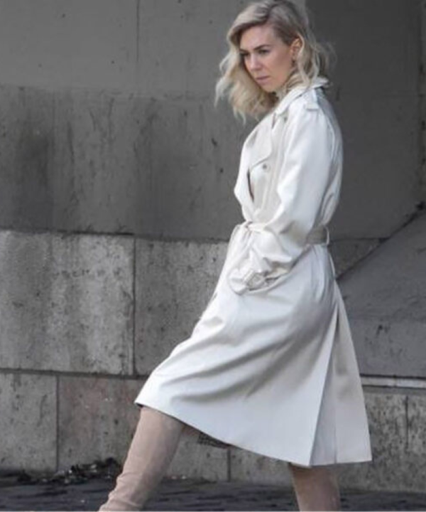 Vanessa Kirby White Coat