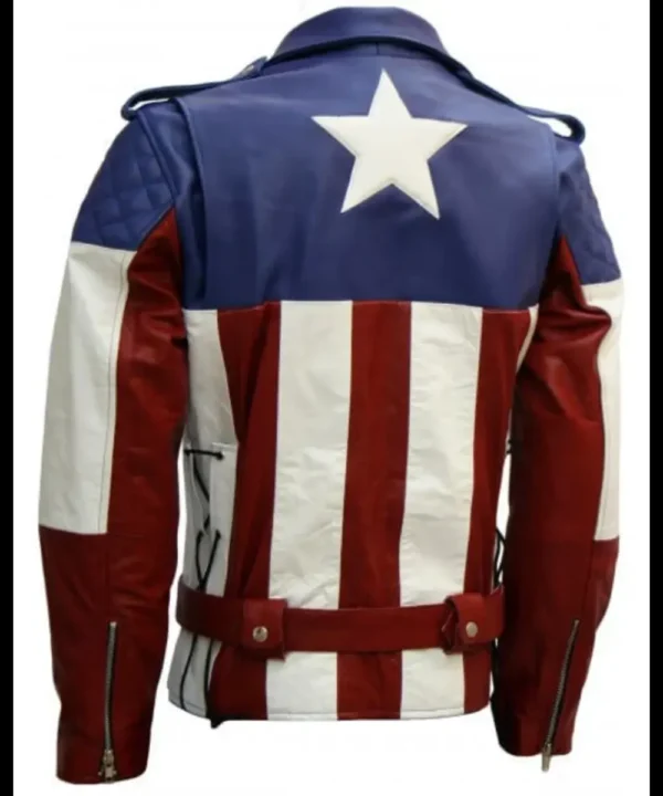 Avenger Hot Version Captain America Leather Jacket