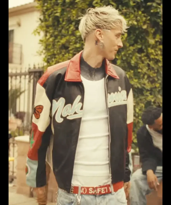 BMXXing Machine Gun Kelly Leather Jacket