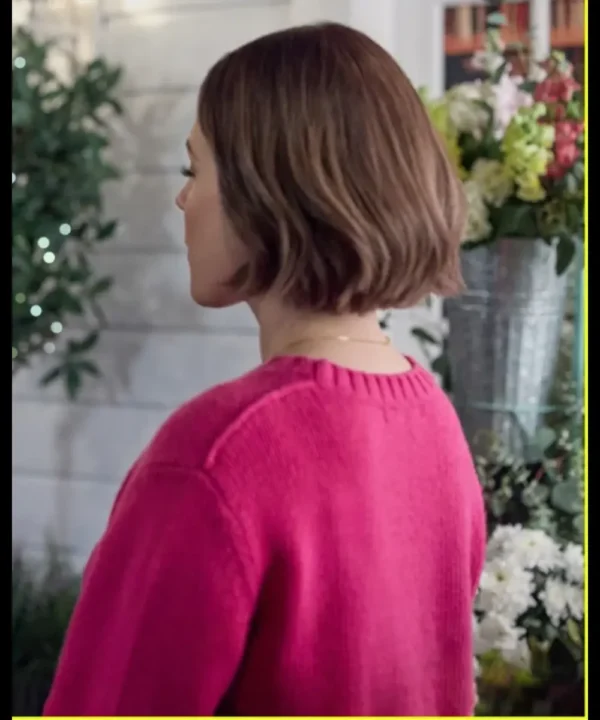Blind Date Book Club 2024 Erin Krakow Pink Sweater