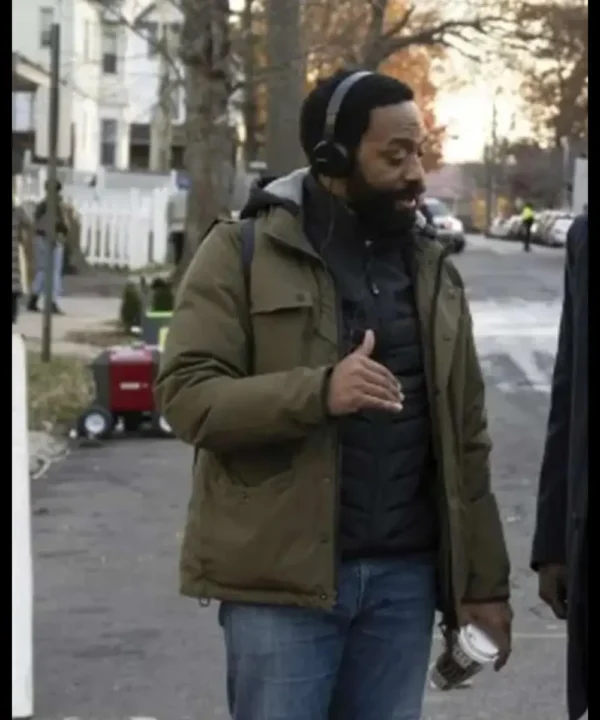 Chiwetel Ejiofor Rob Peace 2024 Green Jacket