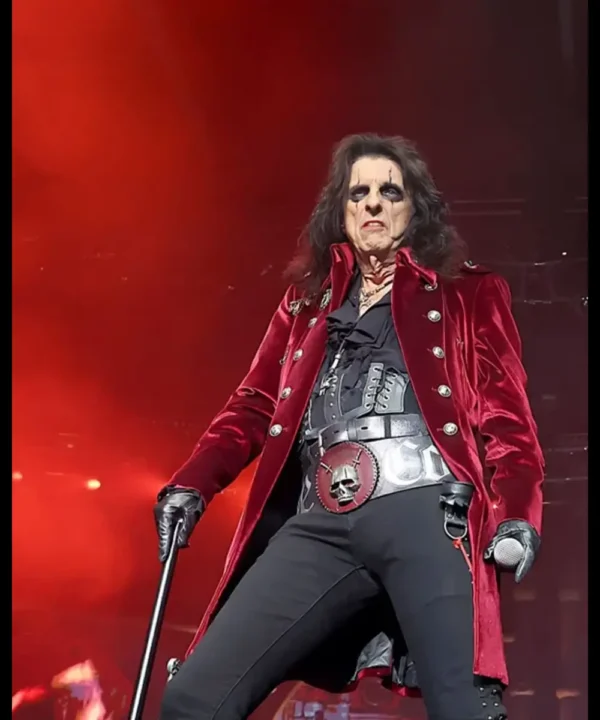 Alice Cooper Red Coat