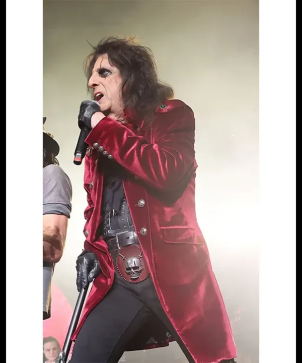 Alice Cooper Red Coat