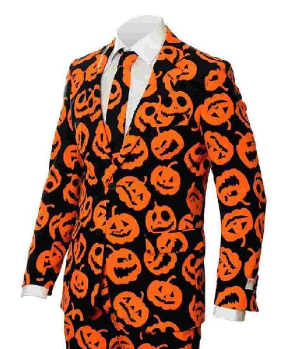 David S. Pumpkins Halloween Blazer Suit