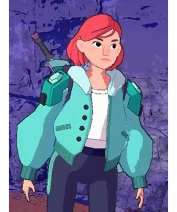 Game Dungeons of Hinterberg Luisa Green Bomber Jacket