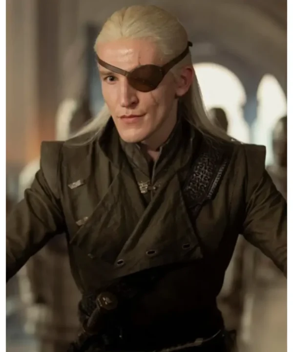 Prince Aemond Targaryen House of the Dragon Green Coat