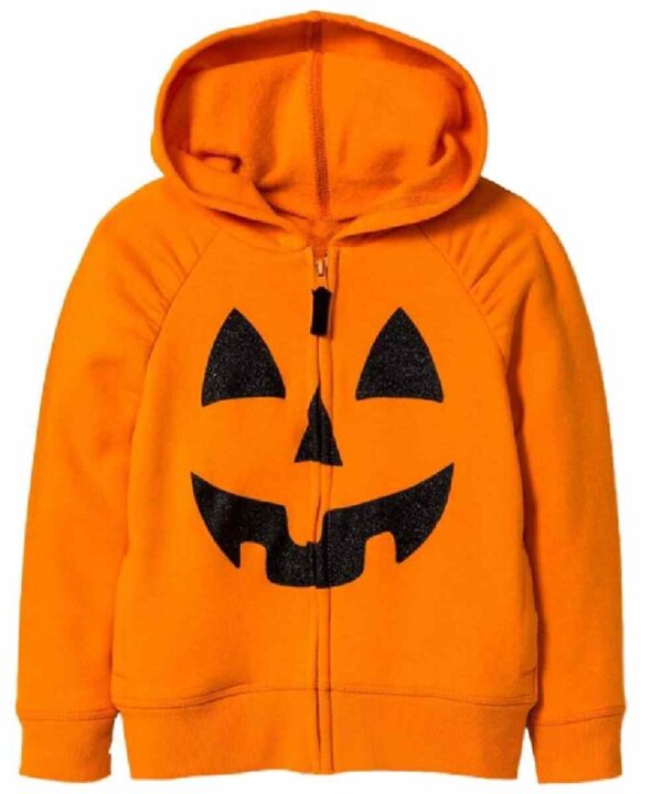 Halloween Pumpkin Orange Hoodie