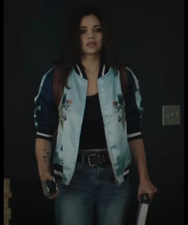 Dead Money Chloe Blue Varsity Jacket