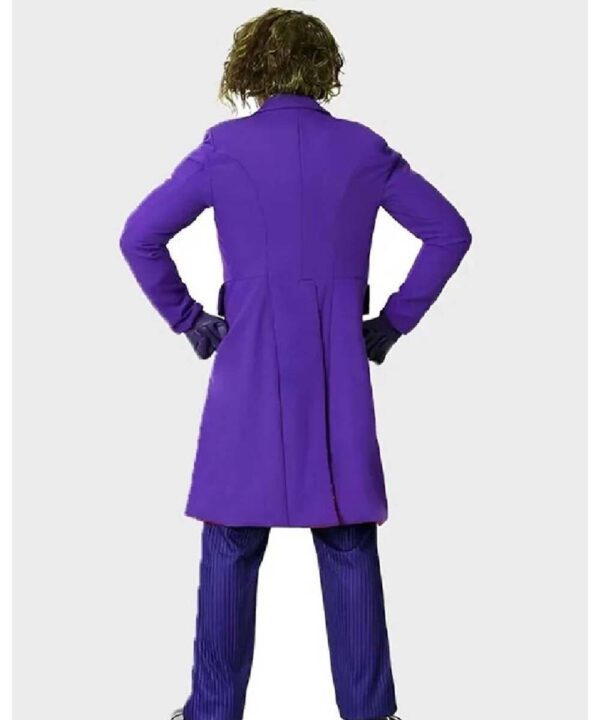 Joker Halloween Purple Costume Coat