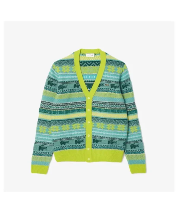 Emily In Paris S04 Gabriel Green Fair Isle Cardigan