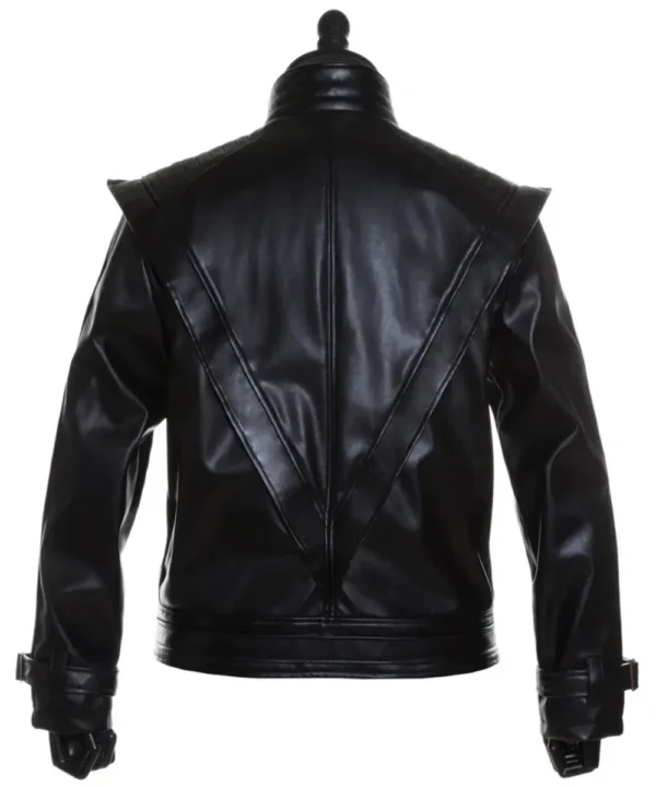 Michael Jackson Black Leather Thriller Jacket